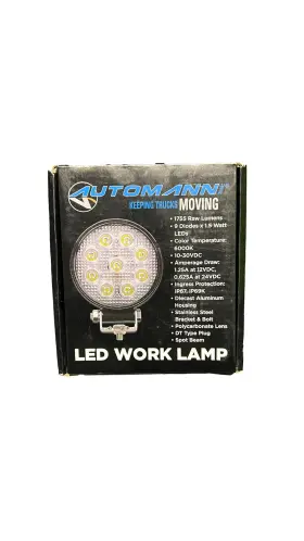 571.LD943WL9 AUTOMANN Round Led Lamp Diodes Spot Beam