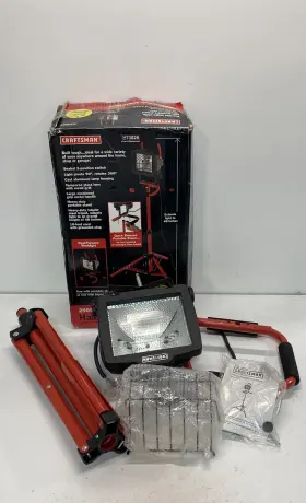 3473826 CRAFTSMAN Halogen Light Tripod Single Head Stand