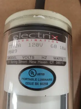 7742A-M809 ELECTRIX ILLUMINATION Tube Light #2