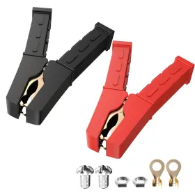 P2010 GOUPCHN Crocodile Clamps Pure Copper Car Battery Clam