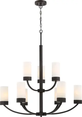 60-6329 NUVO LIGHTING Denver Light High Mahogany