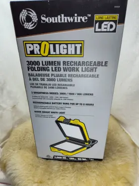 514124 SOUTHWIRE Prolight Rechargable Led Light Brighnesses