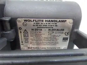 H-251A WOLFLITE Rechargable Handlamp Charger #2