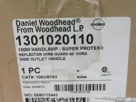 106UB163 WOODHEAD Lamp #3
