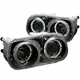 ANZO For Acura Integra 1994-1997 Projector Headlights w/ Halo Black