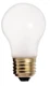 Satco S4880 130V Shatterproof Medium Base 25-Watt A15 Light Bulb, Frosted