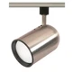 Nuvo Lighting 1 Light R30 Track Head Bullet Cylinder, Brushed Nickel - TH306