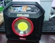Hyper Tough 1200 Lumen LED Rechargeable Portable Work Light, Red, Black - BA