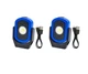 Maxxeon Cyclops MXN00814, USB-C Rechargeable LED Work Light,  Blue 2 PACK DEAL