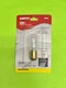 Satco S4719 15 15T7C 130V 120V D.C. BAYONET Base Clear Light Bulb