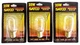 3 Pcs SATCO S4720 130V Intermediate Base 25W T8 Indicator Light Bulb,  Clear