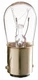 Satco S3901 130V DC Bayonet Base 6-Watt 6S6/DC Light Bulb, Clear, One Bulb