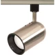 Nuvo Lighting 1 Light R20 Track Head Bullet Cylinder, Brushed Nickel - TH305