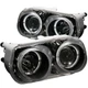 Anzo USA 121003 Projector Headlight Set w/Halo Fits 1994-1997 Acura Integra