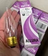 Lot of 10 Allura 60w 130v Flame Tip Clear Medium Base #A3666 Standard Light Bulb