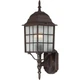 Nuvo Lighting 60/4902 Adams 1 Light 18 inch Rustic Bronze Outdoor Wall Lantern