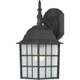 Nuvo Lighting 60/3482 Brentwood Outdoor Wall Light Textured Black