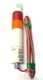 FEDERAL SIGNAL MICROSTAT STEADY STACK LIGHT INDICATOR, MSL3, 120VAC, 1.0 AMP