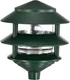 Nuvo SF77/323 One 2 Louver Hood Outdoor Pagoda Pathway Light, 2 Tier S ( 3 PCS )