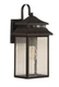 Craftmade ZA3104 Crossbend 15" Tall Outdoor Wall Sconce - Dark Bronze Gilded