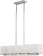 Nuvo Lighting 60/4091 Chrome Bento 5-Light 37-1/2"W Linear Chandelier