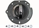 fits 2002 to 2007 Jeep Liberty Interior Door Handle Right Chrome Gray