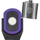 MAXXEON MXN00816 WorkStar Cyclops Purple Rechargeable LED Work Light w/ Flask