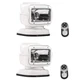 Golight Golight GT Halogen Portable Rotatable White Spotlights w/ Remotes Pair