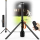 SYLSTAR 360&deg; Rechargeable Work Light with Remote &Telescopic Stand (8.4Ft), 3000