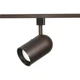 Nuvo Lighting 1 Light R20 Bullet Cylinder Track Head, Russet Bronze - TH345