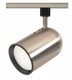 Nuvo TH306 R30 Bullet Cylinder Track Head, Brushed Nickel
