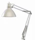 K110660002 Luxo LS 23W CFL Task Light, 45" Arm w/ Clamp, 3-Conductor Cord, White