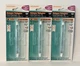 Lot 3 Sylvania 500W 120V Double Ended Quartz FCL T3 Bulb Halogen Indoor NIP NEW