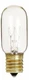 Satco S3908 130V Intermediate Base 25-Watt T8 Light Bulb, Clear