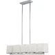 Nuvo Bento 5 Light Island Pendant w/ Satin White Glass - 60-4091