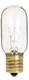 Satco S3908 130V Intermediate Base 25-Watt T8 Light Bulb, Clear