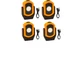 Maxxeon&reg; WorkStar&reg; 813 CYCLOPS Rechargeable Work Light (HiViz Org) 4 PACK DEAL