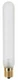 Satco S3223 130V Intermediate Base 25-Watt T6.5 Light Bulb, Frosted