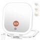 FASCINATE Compact Travel Makeup Mirror with Lights and Magnification, 3.5 inc...