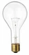 Satco S4961 130V 300 Watt PS35 Mogul Base Light Bulb, Clear