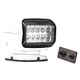 GOLIGHT 20204GT Spotlight,40W,12VDC,3.5A,LED,7-1/4" W 55AV65