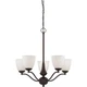 Nuvo Lighting 60/5135 Patton Chandelier Prairie Bronze