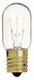 Satco S4722 130V Intermediate Base 15-Watt T7 Light Bulb, Clear