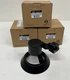 LOT OF 3 Juno Trac-Lites Black Flared-Gimbal Light