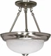 Nuvo Lighting 60/200 Two Light Semi Flush Mount