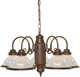 Nuvo Lighting 76/445 5 Light 22"W Chandelier - Bronze