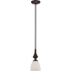 Nuvo Lighting 60/5137 Patton Mini Pendant Prairie Bronze