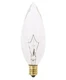 SATCO Allura A3682 130V Candelabra Base 25Watt B9.5 Light Bulb, Clear Candelabra