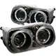 ANZO USA Projector Headlight Set w/Halo