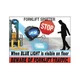 IDEAL WAREHOUSE INNOVATIONS, INC. 70-1095-1 Warning Safety Sign,Aluminum 48WH77